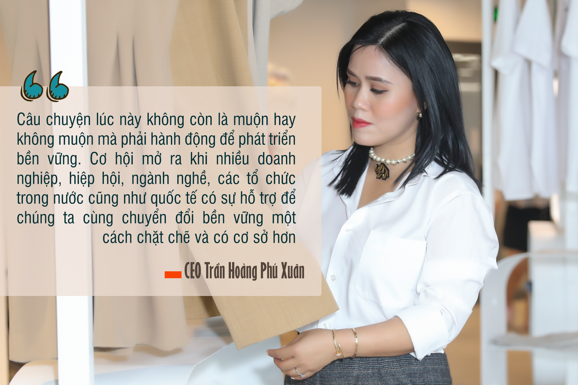 Người phụ nữ biến bã cà phê, hạt sen, vỏ sò... thành sợi vải - Ảnh 4.