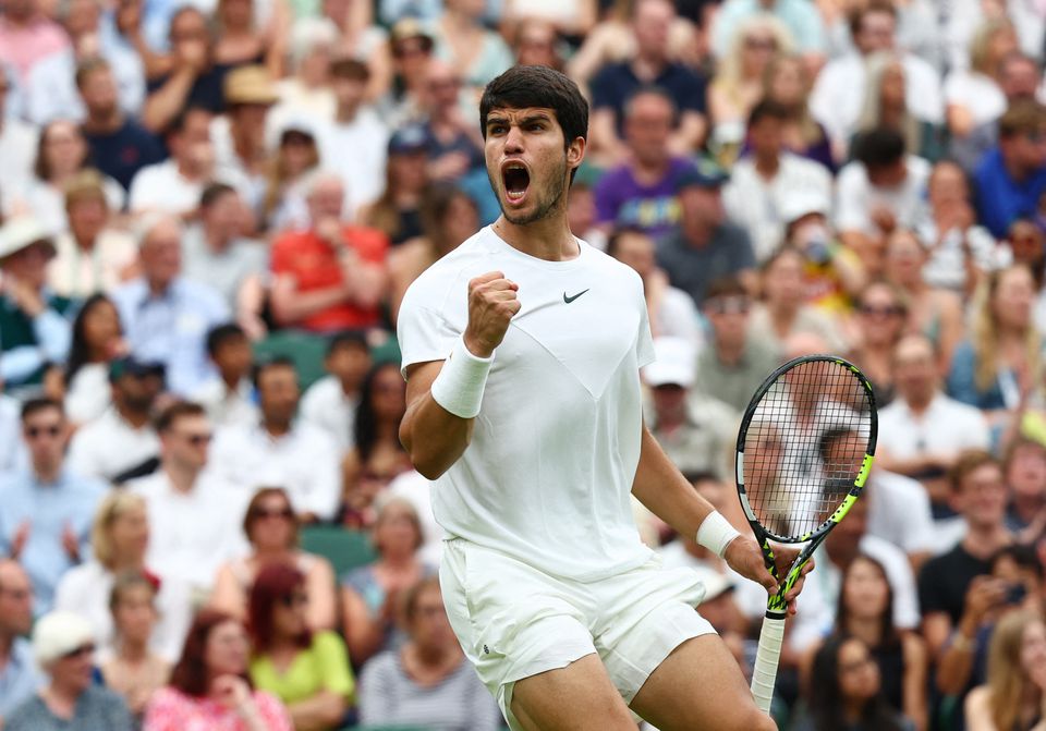 Alcaraz mơ vào chung kết Wimbledon và đối đầu Djokovic - Ảnh 2.