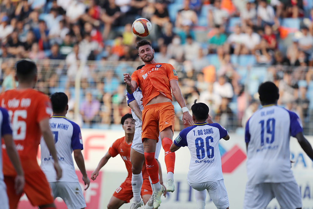 Các tình huống trong cuộc đua trụ hạng ở V-League 2023 chiều tối 11-8