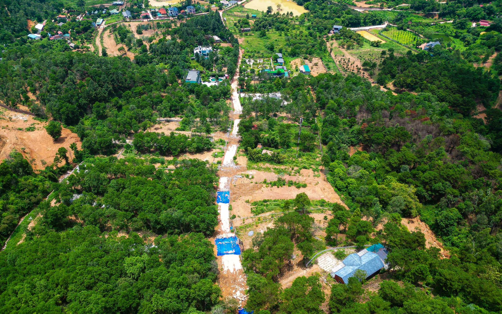 Sắp cưỡng chế ph&aacute; dỡ 5 homestay, biệt thự tr&ecirc;n đất rừng S&oacute;c Sơn - Ảnh 3.