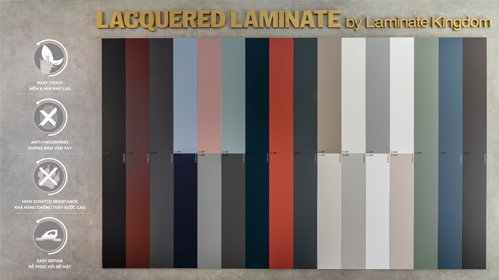 An Cường cho ra mắt bộ sưu tập gỗ laminate đơn sắc hoàn hảo nhất từ trước đến nay - Ảnh 1. An Cường cho ra mắt bộ sưu tập gỗ laminate đơn sắc hoàn hảo nhất từ trước đến nay - Ảnh 1.