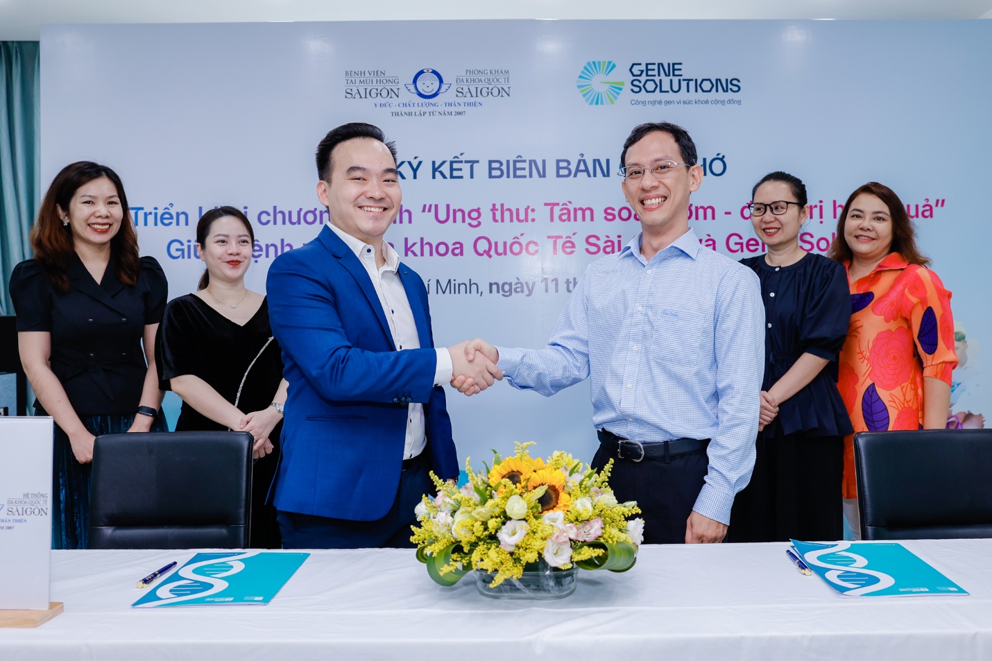 Gene Solutions hợp tác với nhiều bệnh viện triển khai chương trình tầm soát ung thư
