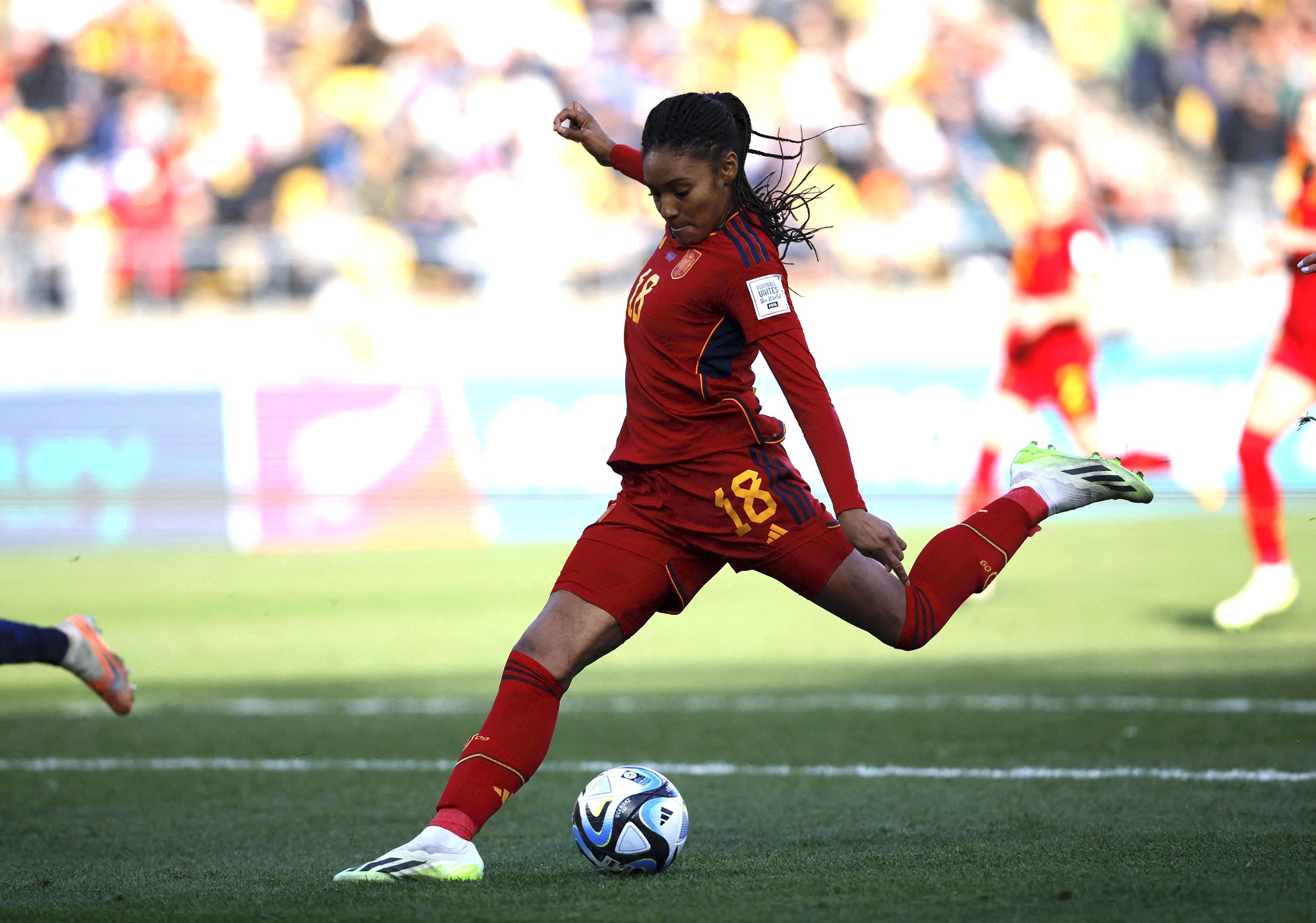 T&agrave;i năng điền kinh ghi b&agrave;n thắng v&agrave;ng cho T&acirc;y Ban Nha tại World Cup nữ - Ảnh 4.