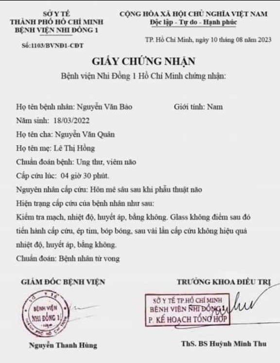 Cảnh b&aacute;o t&igrave;nh trạng giả giấy tờ bệnh viện xin từ thiện - Ảnh 2.