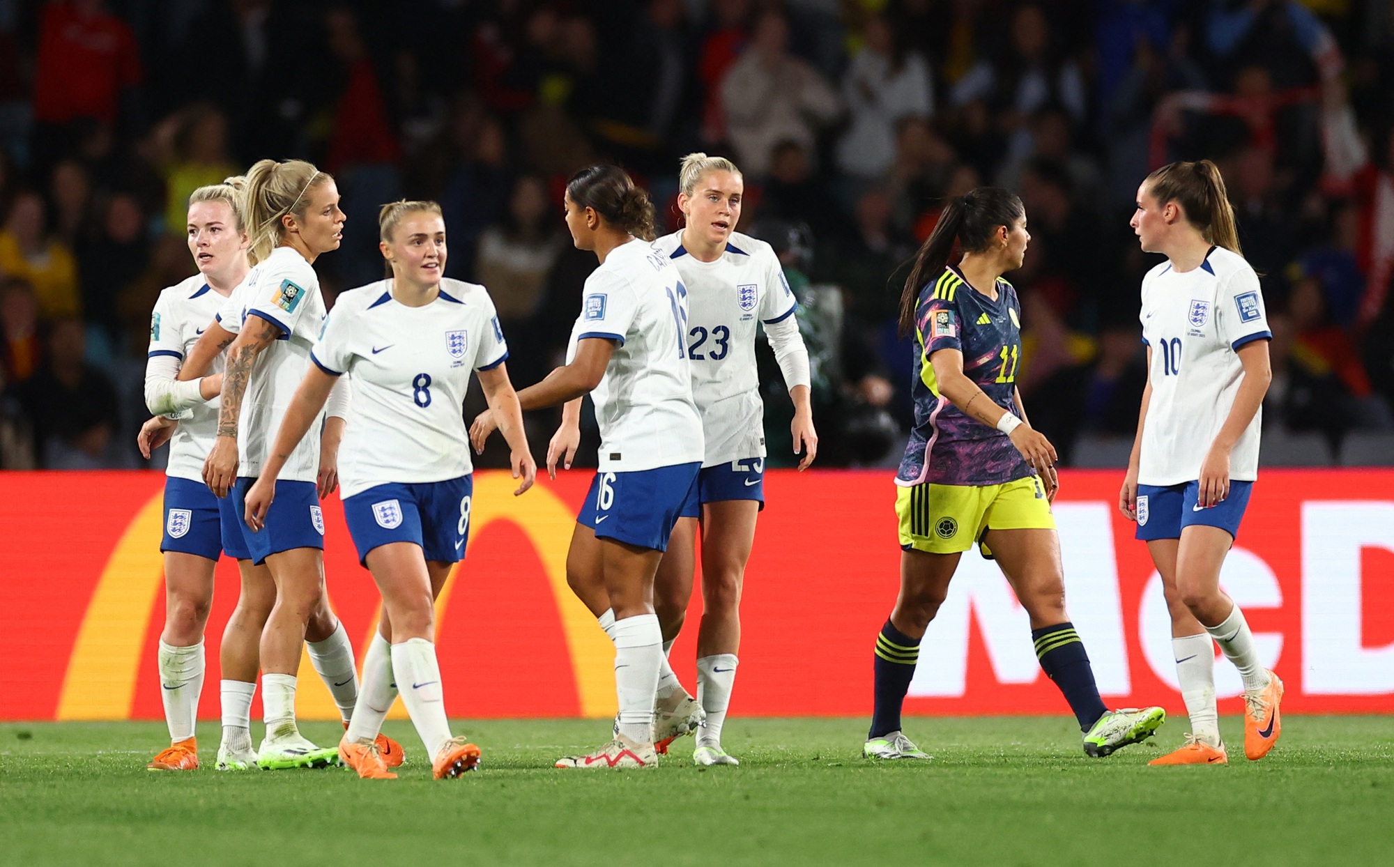 World Cup nữ 2023: Ngược d&ograve;ng thắng Colombia, tuyển Anh duy tr&igrave; tham vọng v&ocirc; địch - Ảnh 3.
