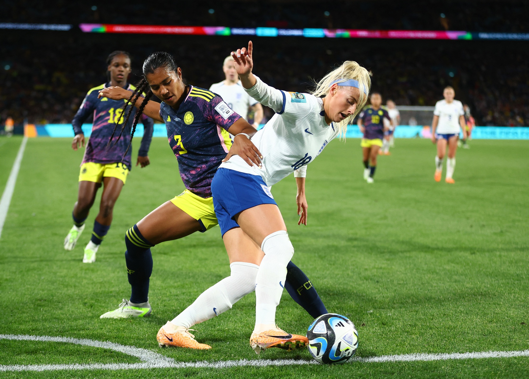 World Cup nữ 2023: Ngược dòng thắng Colombia, tuyển Anh duy trì tham vọng vô địch