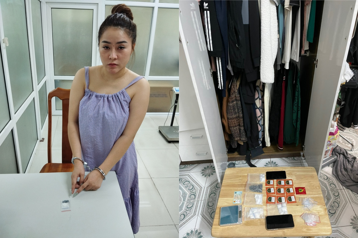 Chồng vừa bị bắt, vợ là chủ tiệm nail "nối gót" trở thành "đầu nậu" ma túy