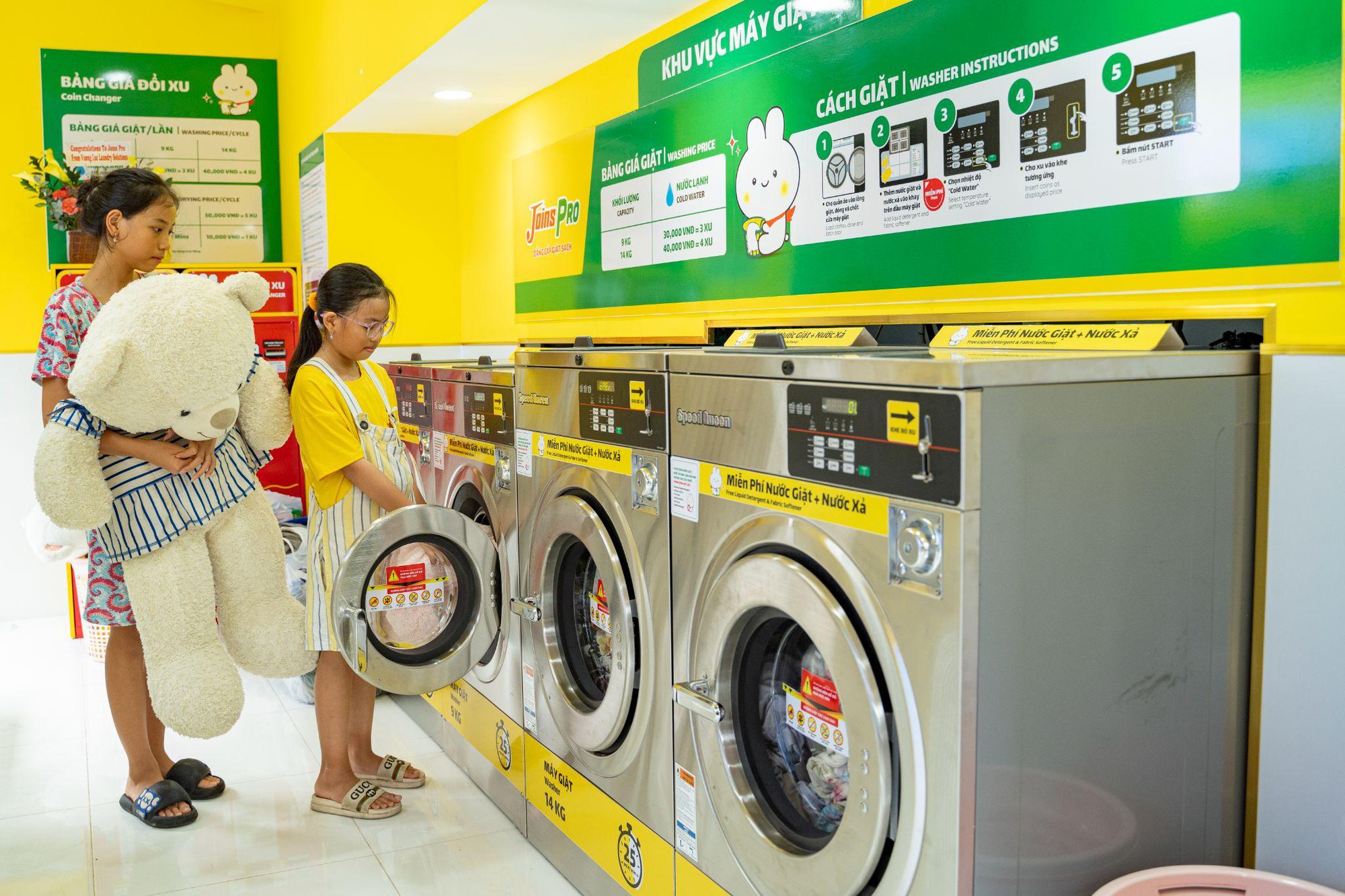 Joins Pro - Chuỗi cửa h&agrave;ng tự giặt sấy kiểu mới - Ảnh 2.