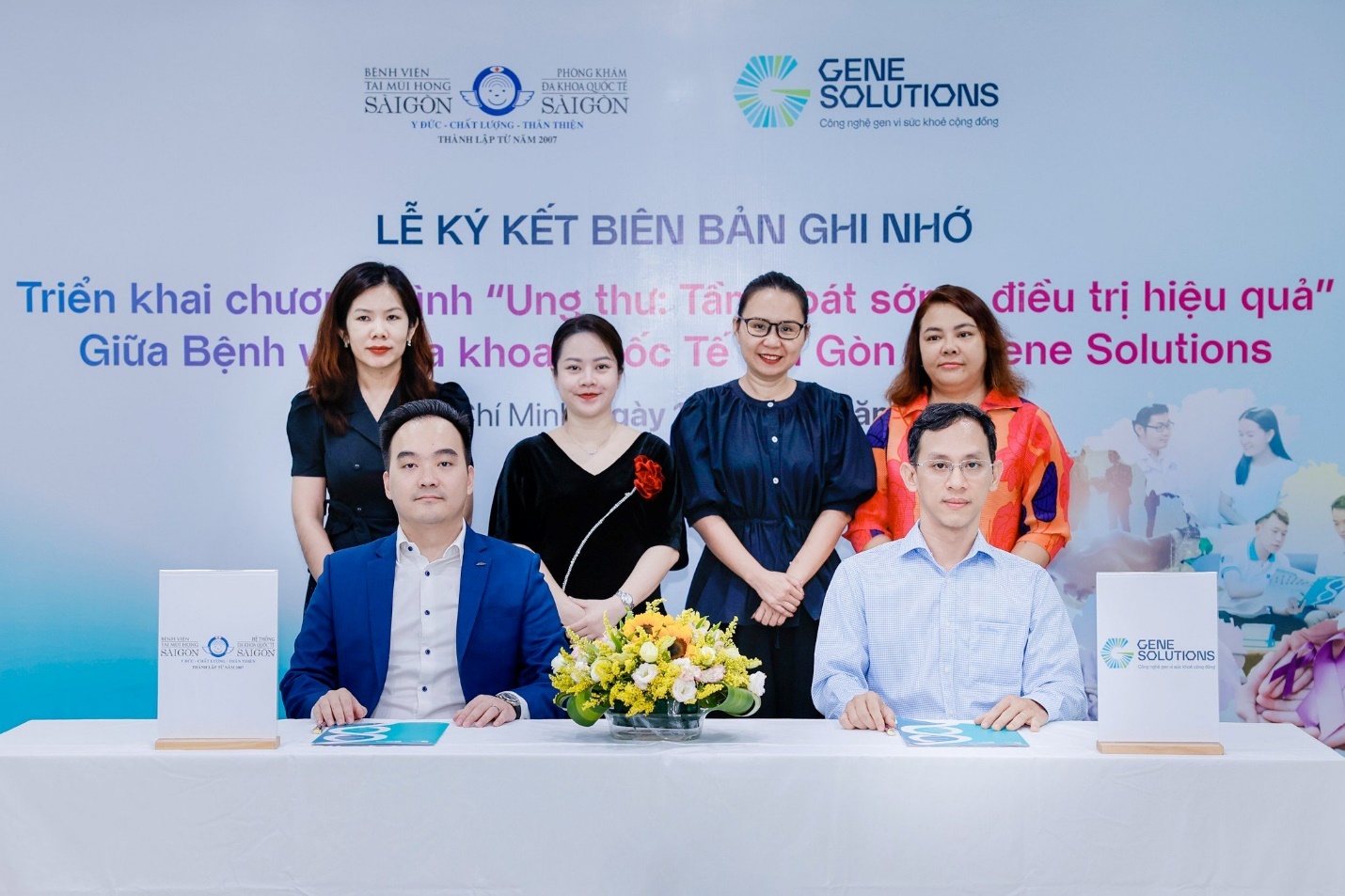Gene Solutions hợp tác với Bệnh viện Tai Mũi Họng và Hệ thống Đa khoa Quốc tế Sài Gòn