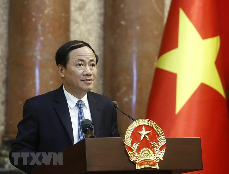 Chủ tịch nước Võ Văn Thưởng gặp các nhà khoa học quốc tế và Việt Nam - Ảnh 11.