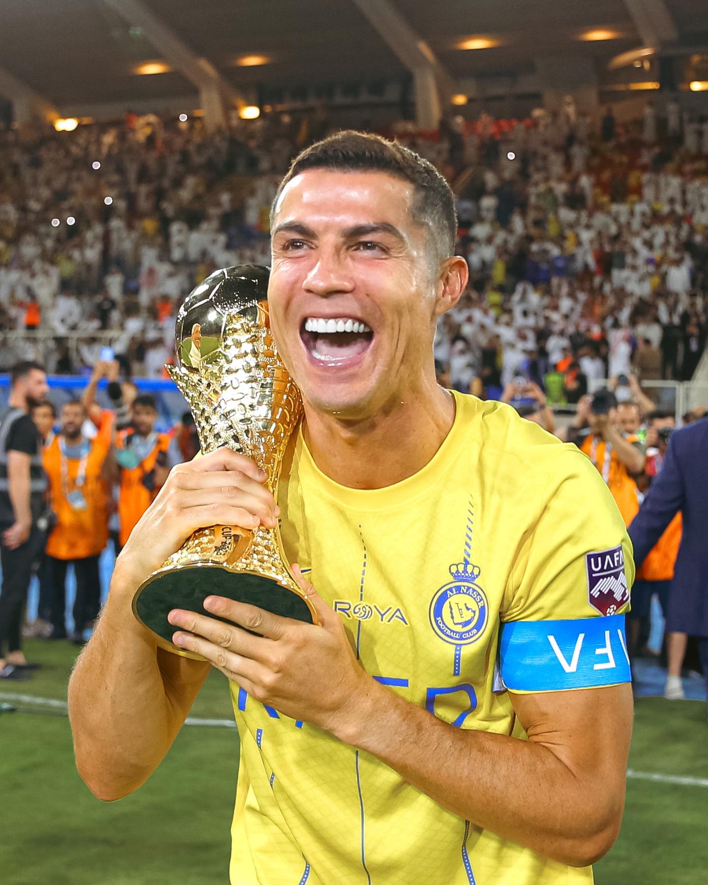 Ronaldo tranh cãi về danh hiệu cầu thủ xuất sắc nhất Ả Rập Champions Cup - Ảnh 7.