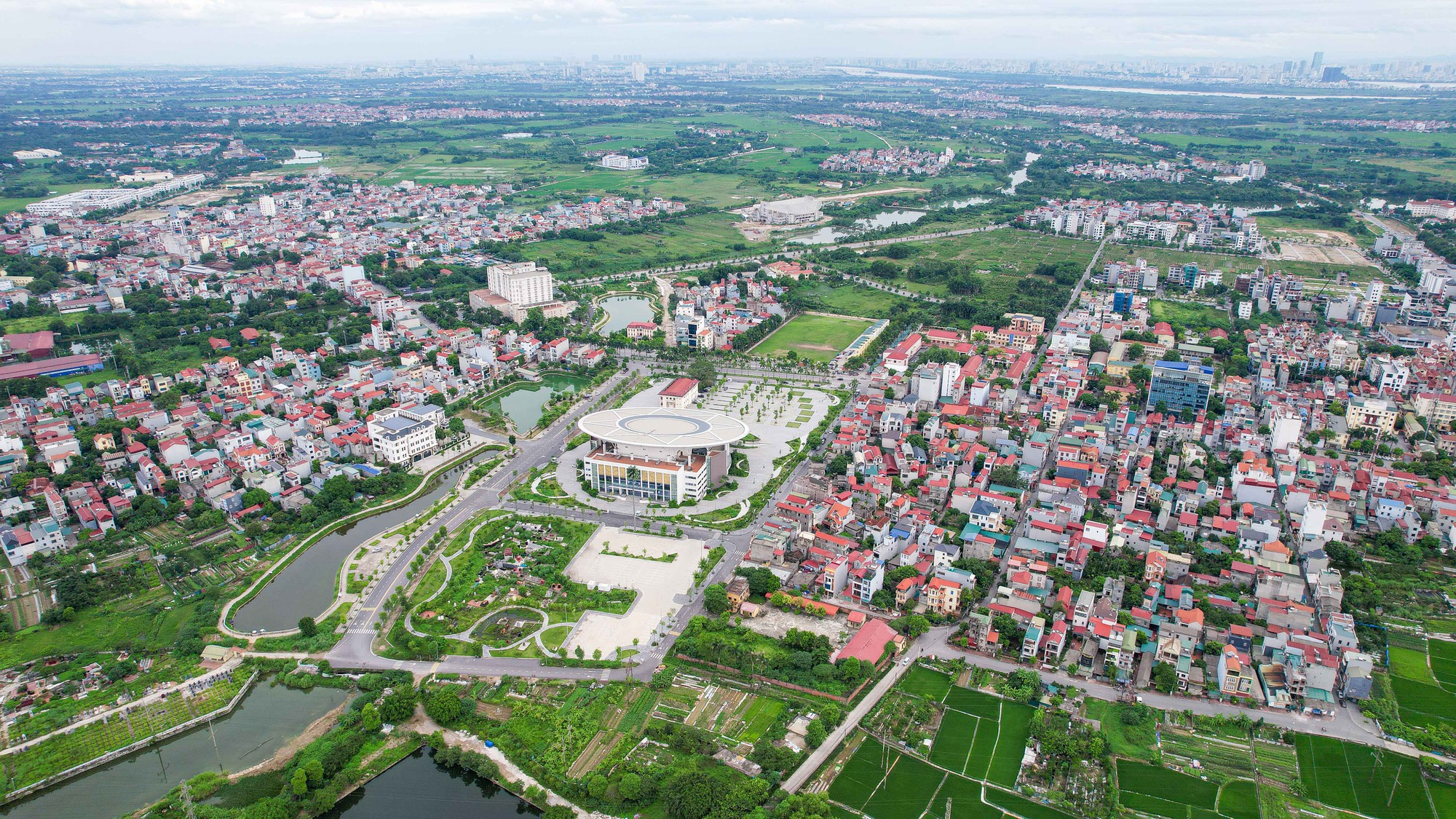Huyện Đông Anh trước ngày trở thành 1 quận của TP Hà Nội