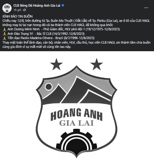 Giới t&uacute;c cầu tiếc thương cố HLV Dương Minh Ninh - Ảnh 1.