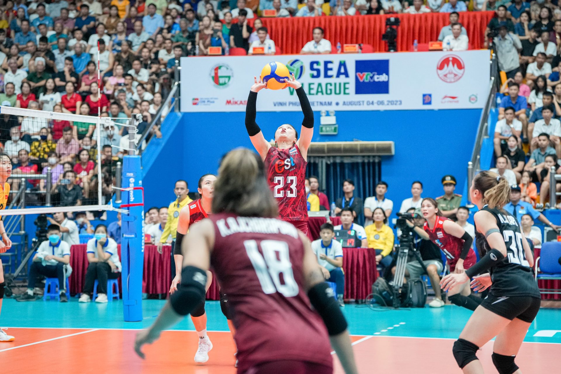 Thua Thái Lan, tuyển Việt Nam giành ngôi á quân bóng chuyền SEA V-League - Ảnh 1.