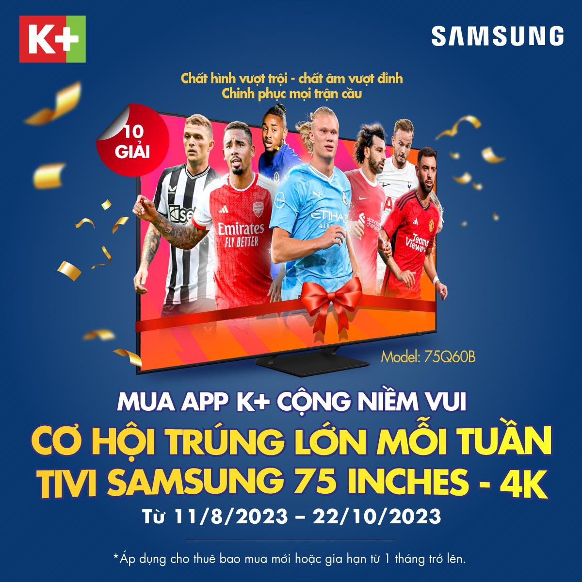 Đại tiệc bóng đá mãn nhãn từ Ngoại hạng Anh đến UEFA Champions League trên K+