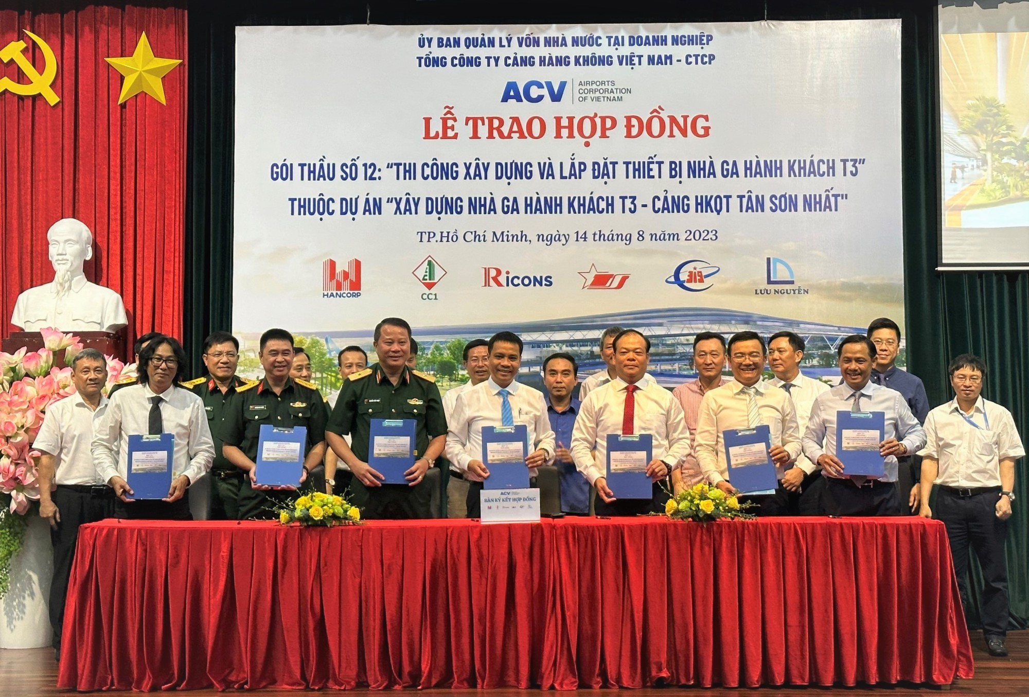 Trao hợp đồng gói thầu hơn 9.000 tỉ đồng nhà ga T3 sân bay Tân Sơn Nhất