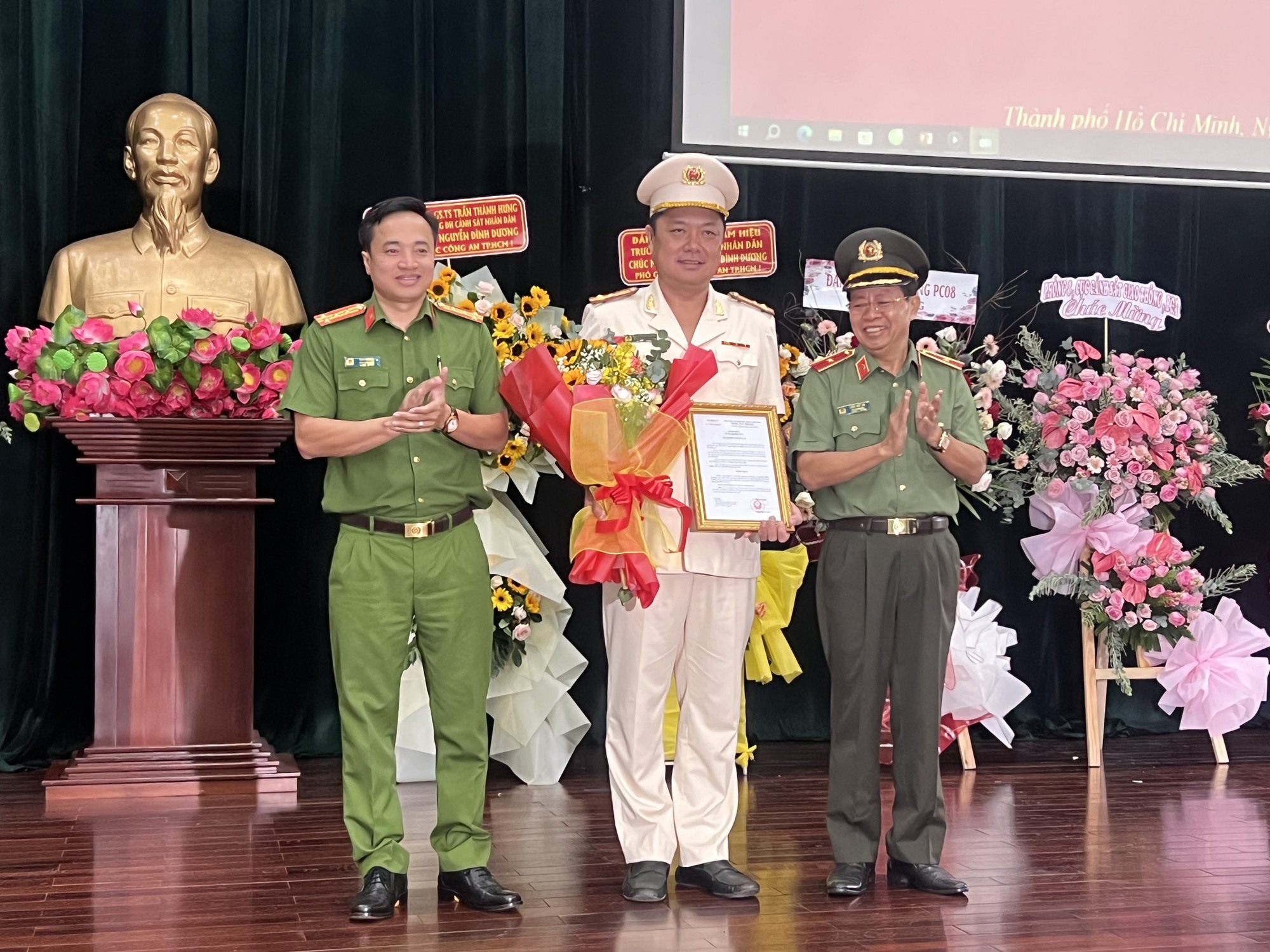 Thượng tá Nguyễn Đình Dương làm Phó Giám đốc Công an TP HCM