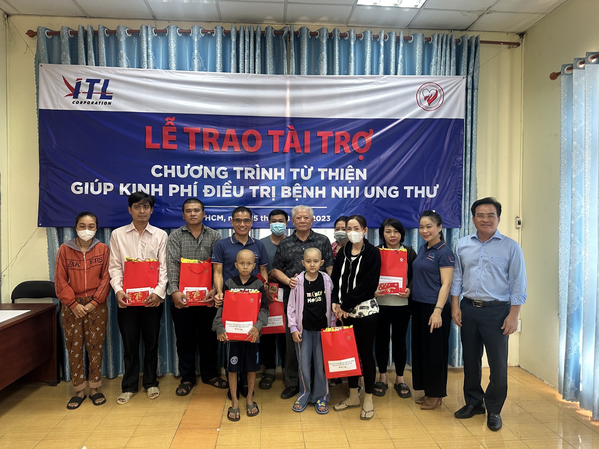 CEO Tập đoàn ITL tài trợ 1 tỉ đồng hỗ trợ điều trị cho bệnh nhi ung thư