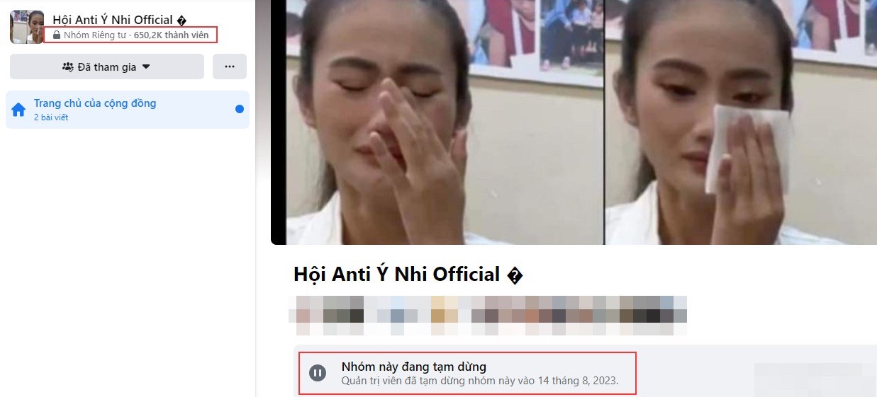 Nh&oacute;m antifan hoa hậu &Yacute; Nhi hơn 650.000 th&agrave;nh vi&ecirc;n toang - Ảnh 1.