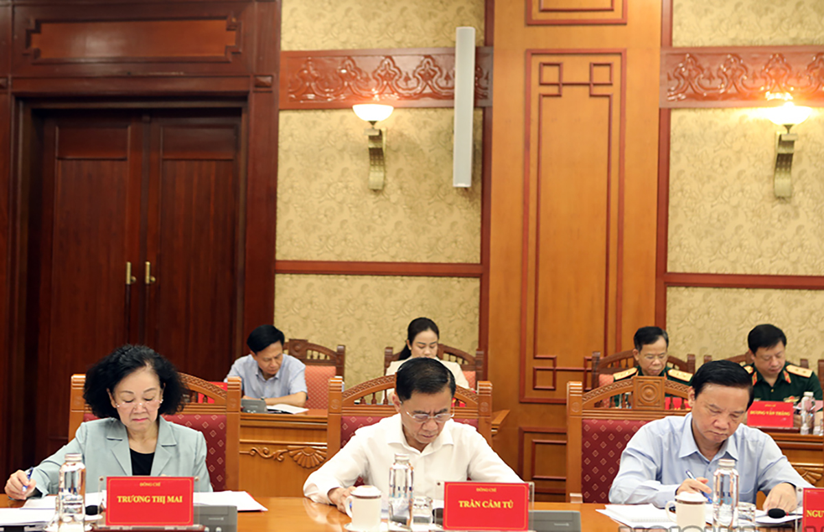 Tổng Bí thư chủ trì họp Ban Chỉ đạo Trung ương về phòng, chống tham nhũng, tiêu cực - Ảnh 9.