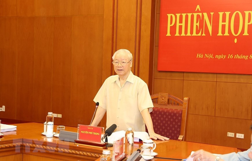 Tổng Bí thư chủ trì họp Ban Chỉ đạo Trung ương về phòng, chống tham nhũng, tiêu cực - Ảnh 3.