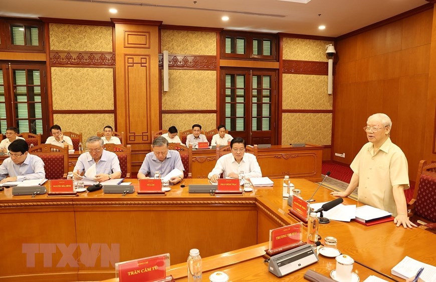 Đẩy nhanh truy tố xét xử các vụ án Việt Á, FLC, Tân Hoàng Minh, Vạn Thịnh Phát, AIC - Ảnh 1.