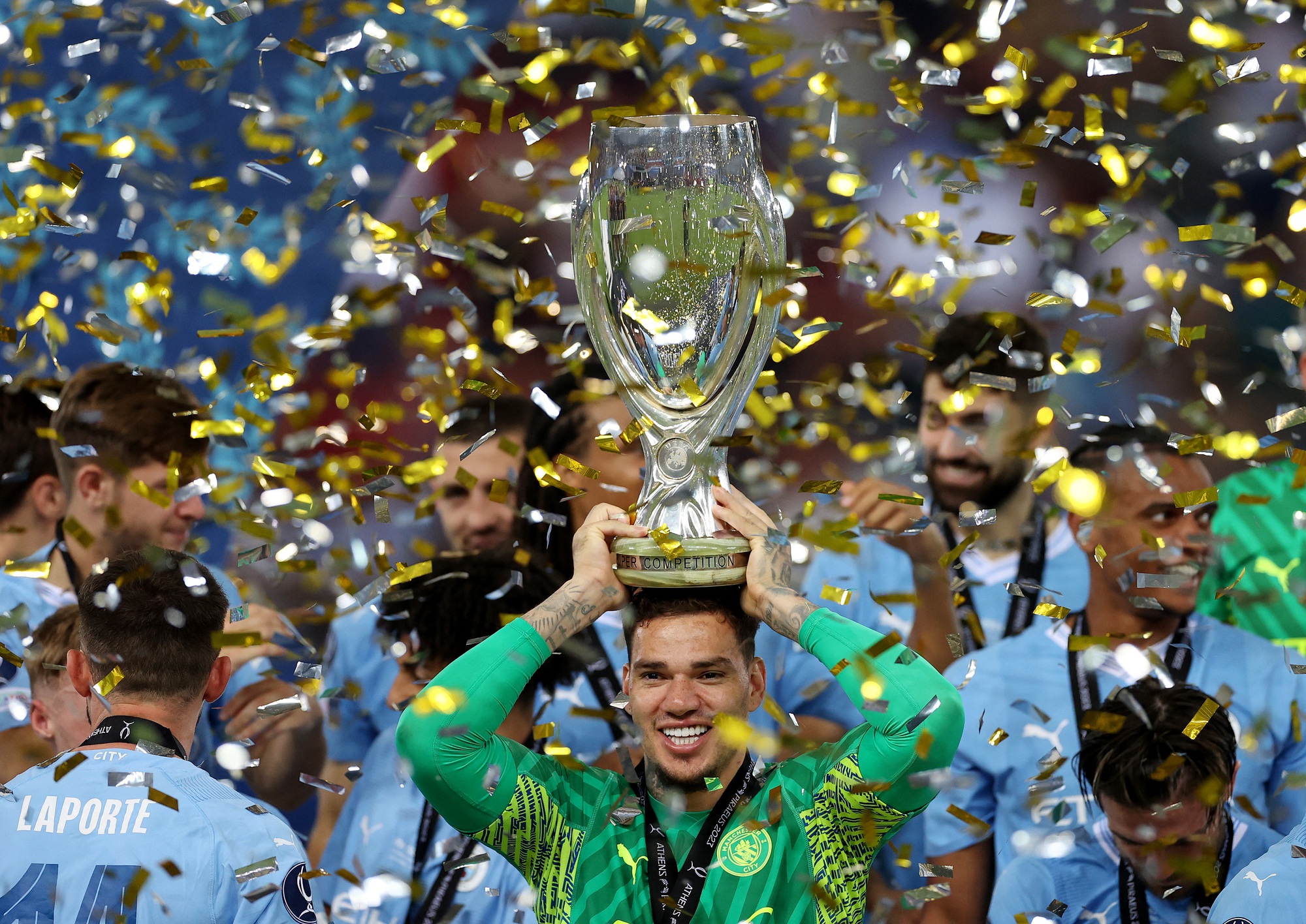 Ngược d&ograve;ng thắng tr&ecirc;n chấm lu&acirc;n lưu, Man City lần đầu đoạt Si&ecirc;u c&uacute;p ch&acirc;u &Acirc;u - Ảnh 10.