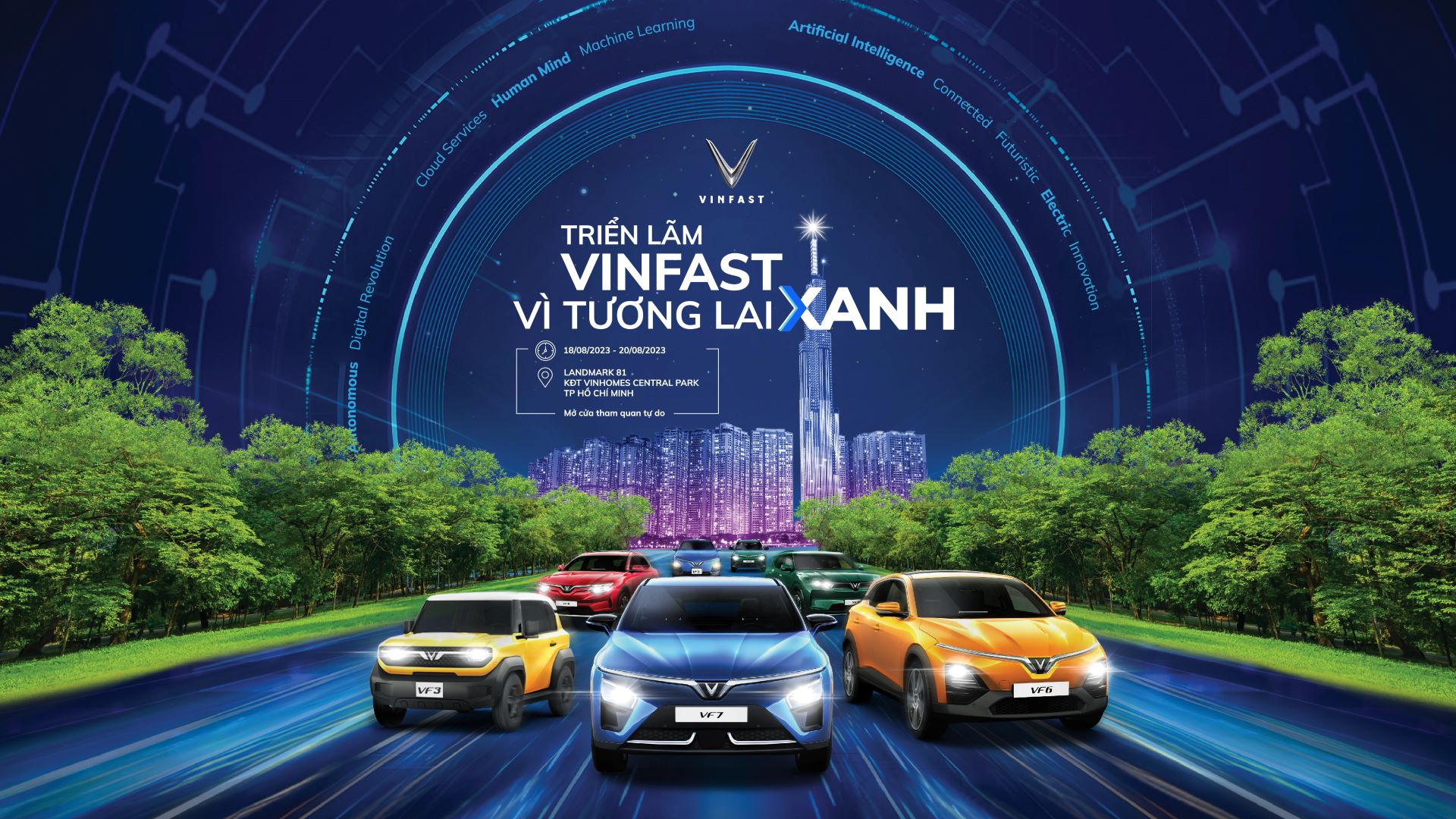 Sau khi ni&ecirc;m yết tr&ecirc;n s&agrave;n chứng kho&aacute;n Mỹ, VinFast tổ chức Ng&agrave;y hội c&ocirc;ng nghệ v&agrave; sống xanh tại TP HCM - Ảnh 4.