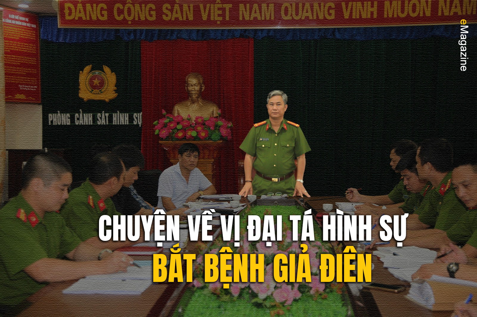 Đại tá hình sự "bắt bệnh" giả điên của giới giang hồ đất Cảng