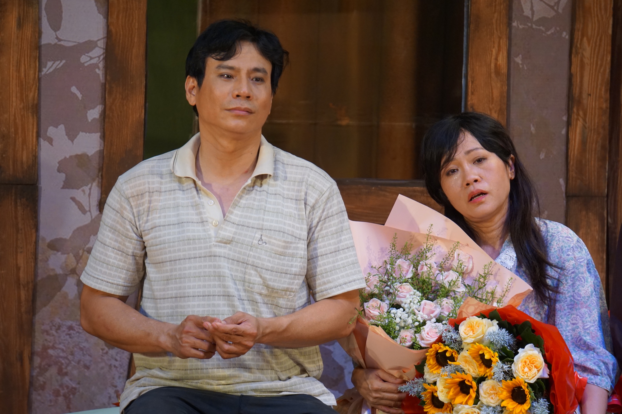 Trí Quang, Kim Huyền gieo thương cảm với vở "Trả lại lia thia"
