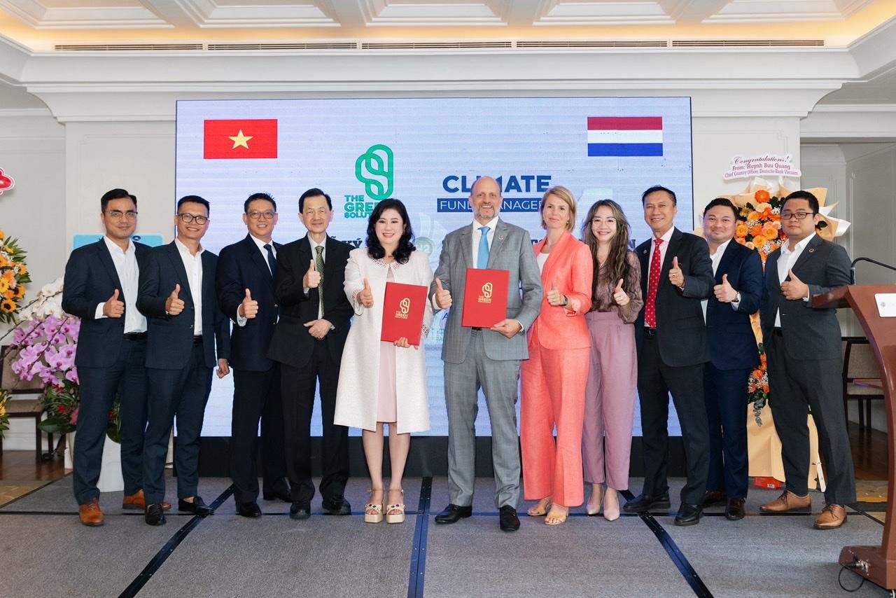 The Green Solutions ký kết văn bản ghi nhớ với Climate Fund Managers - Ảnh 2. The Green Solutions ký kết văn bản ghi nhớ với Climate Fund Managers - Ảnh 2.