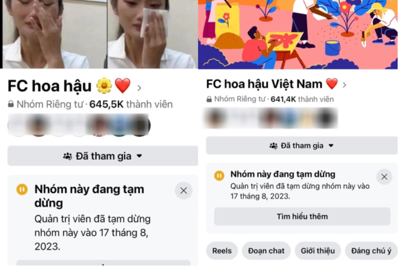 Nội bộ group antifan hoa hậu Ý Nhi lục đục