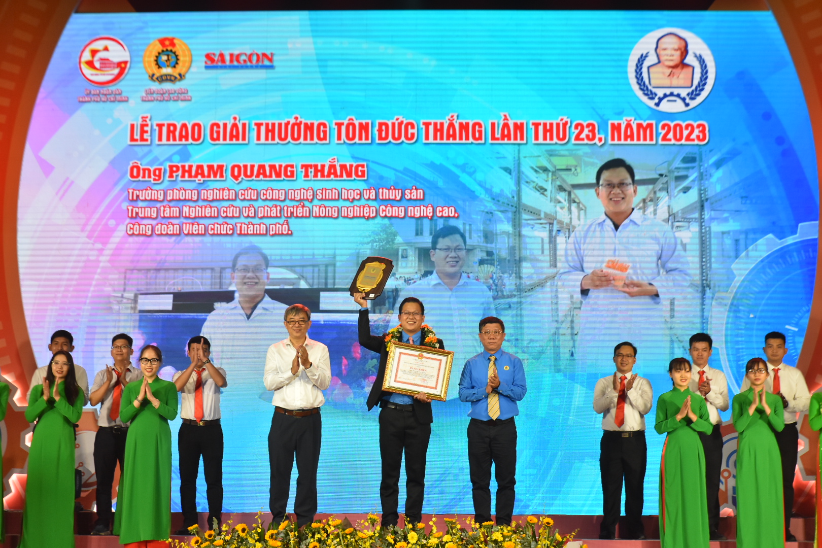Giải thưởng T&ocirc;n Đức Thắng 2023: Ph&aacute;t huy phẩm chất cao qu&yacute; của người thợ - Ảnh 17.