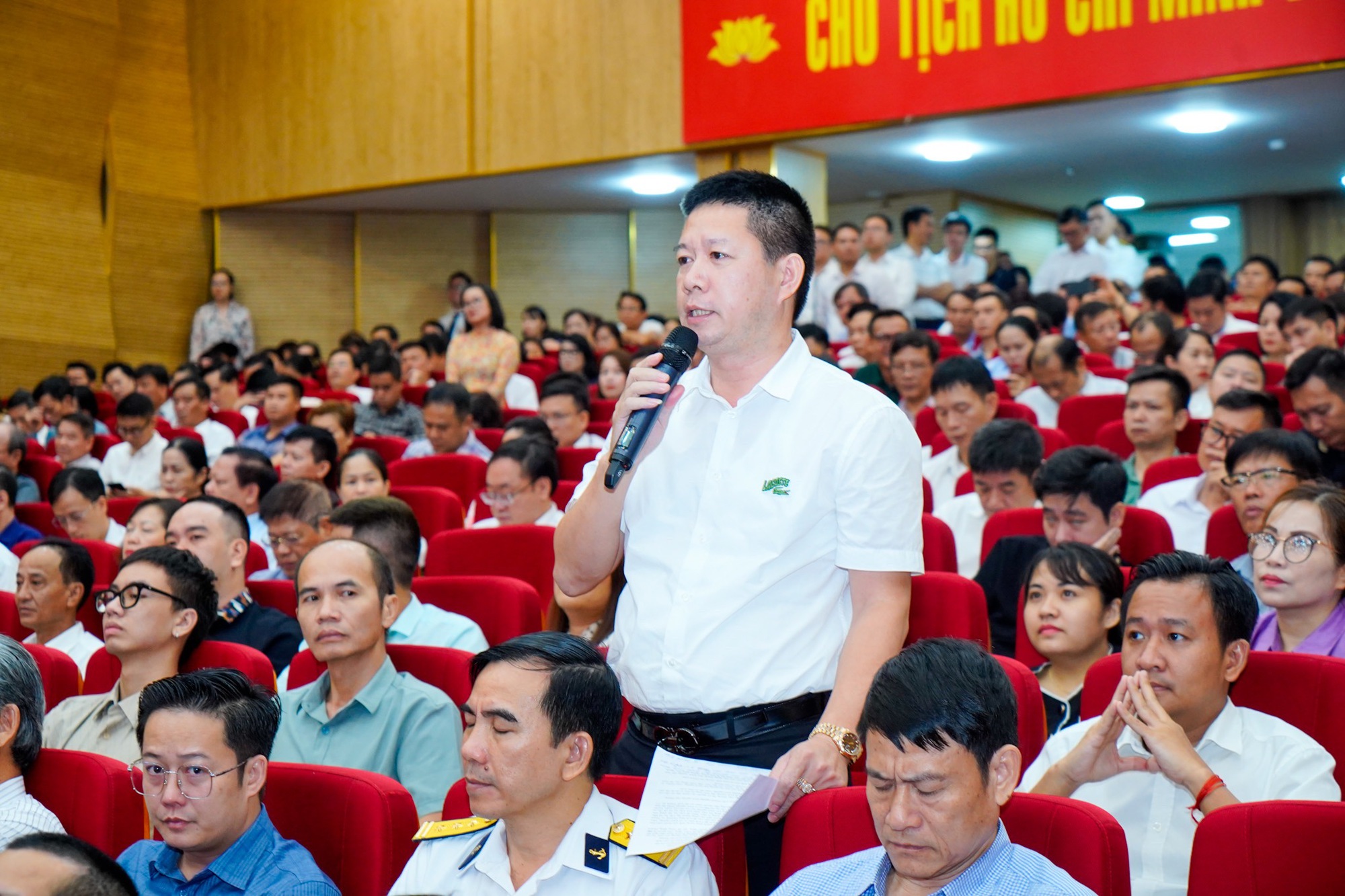 Bí thư, Chủ tịch Hải Phòng đối thoại với hơn 600 doanh nghiệp