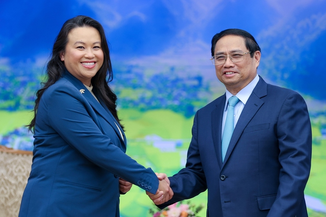 Thủ tướng tiếp đoàn quan chức và doanh nghiệp bang California, Mỹ - Ảnh 1.