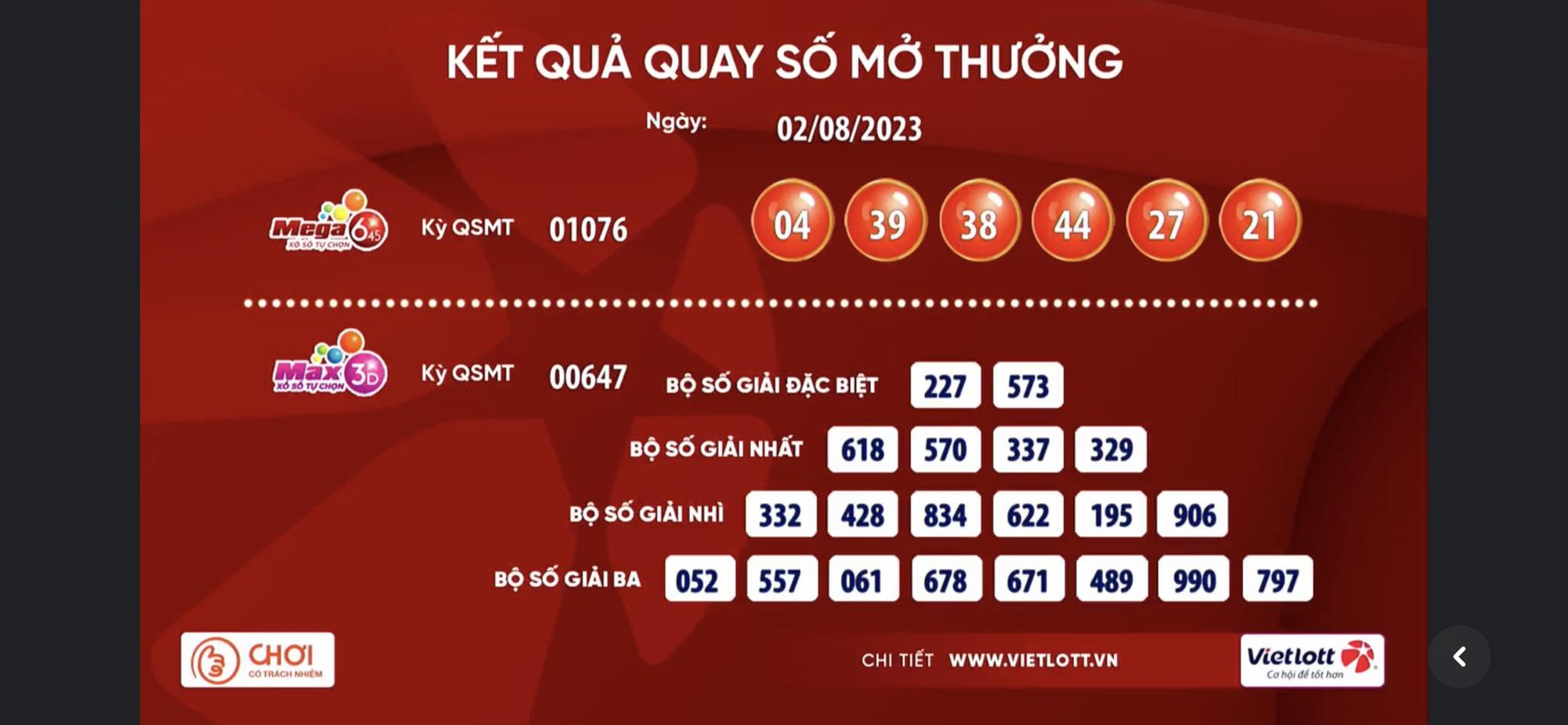 Một vé số Vietlott trúng thưởng 40 tỉ đồng bán ở Nha Trang