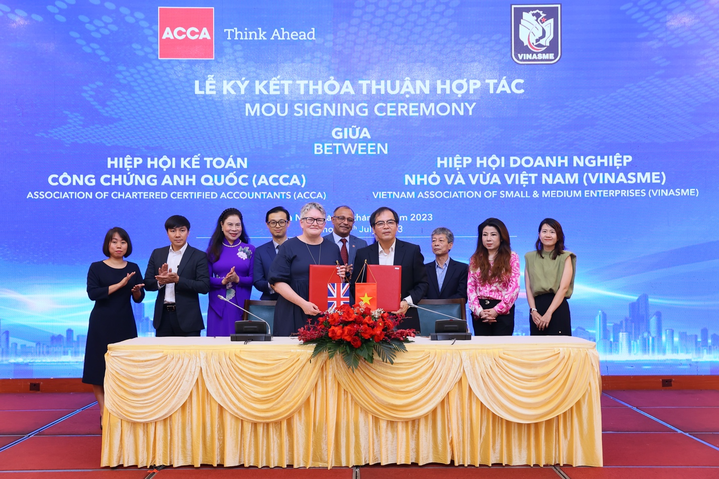 ACCA hợp tác chiến lược với VINASME - Ảnh 1.