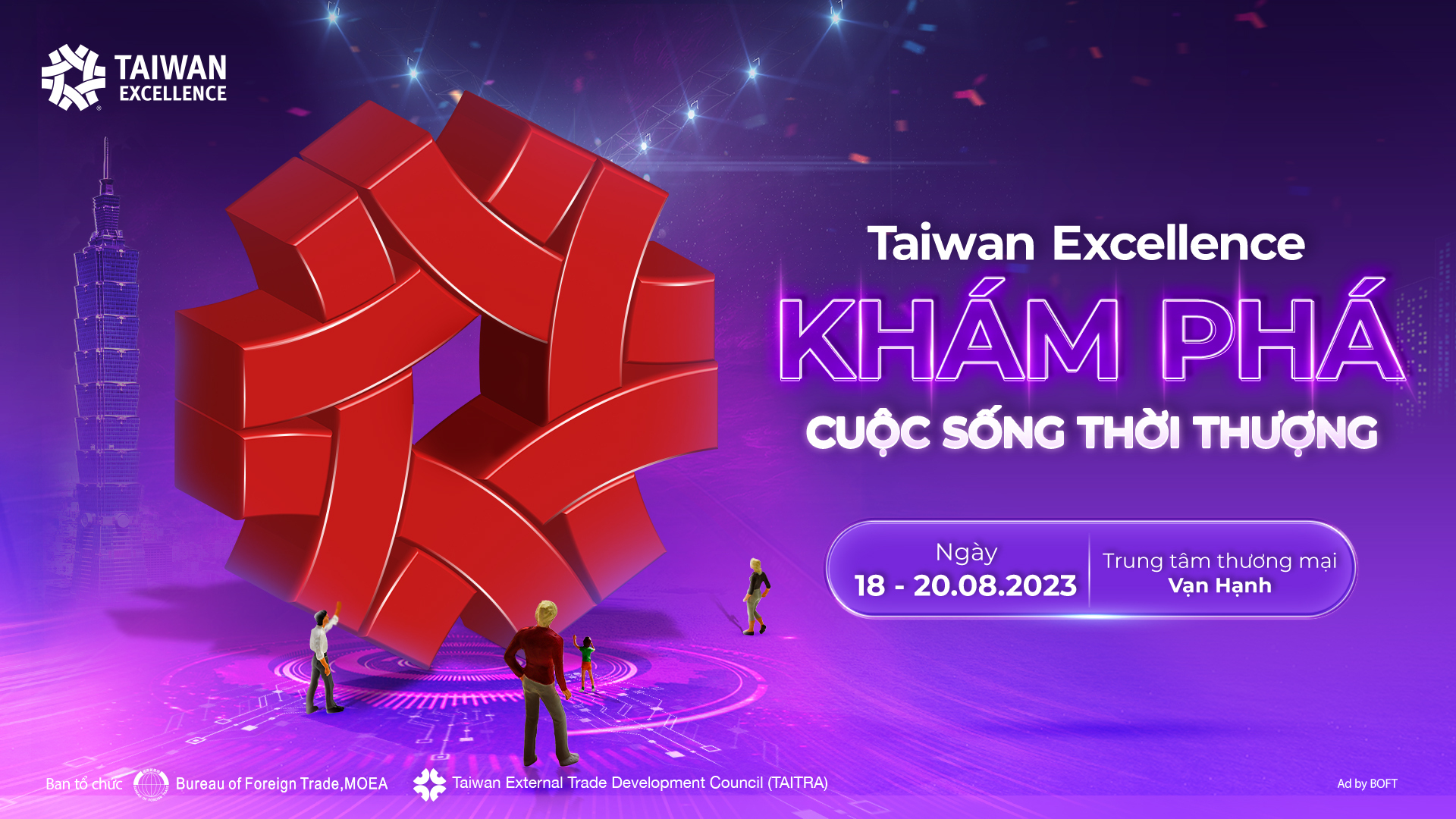 "Khám phá cuộc sống thời thượng" cùng Taiwan Excellence