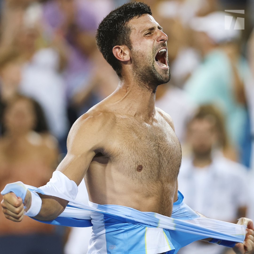 Djokovic ngược d&ograve;ng đ&ograve;i nợ Alcaraz, lần thứ 3 v&ocirc; địch Cincinnati Masters - Ảnh 3.