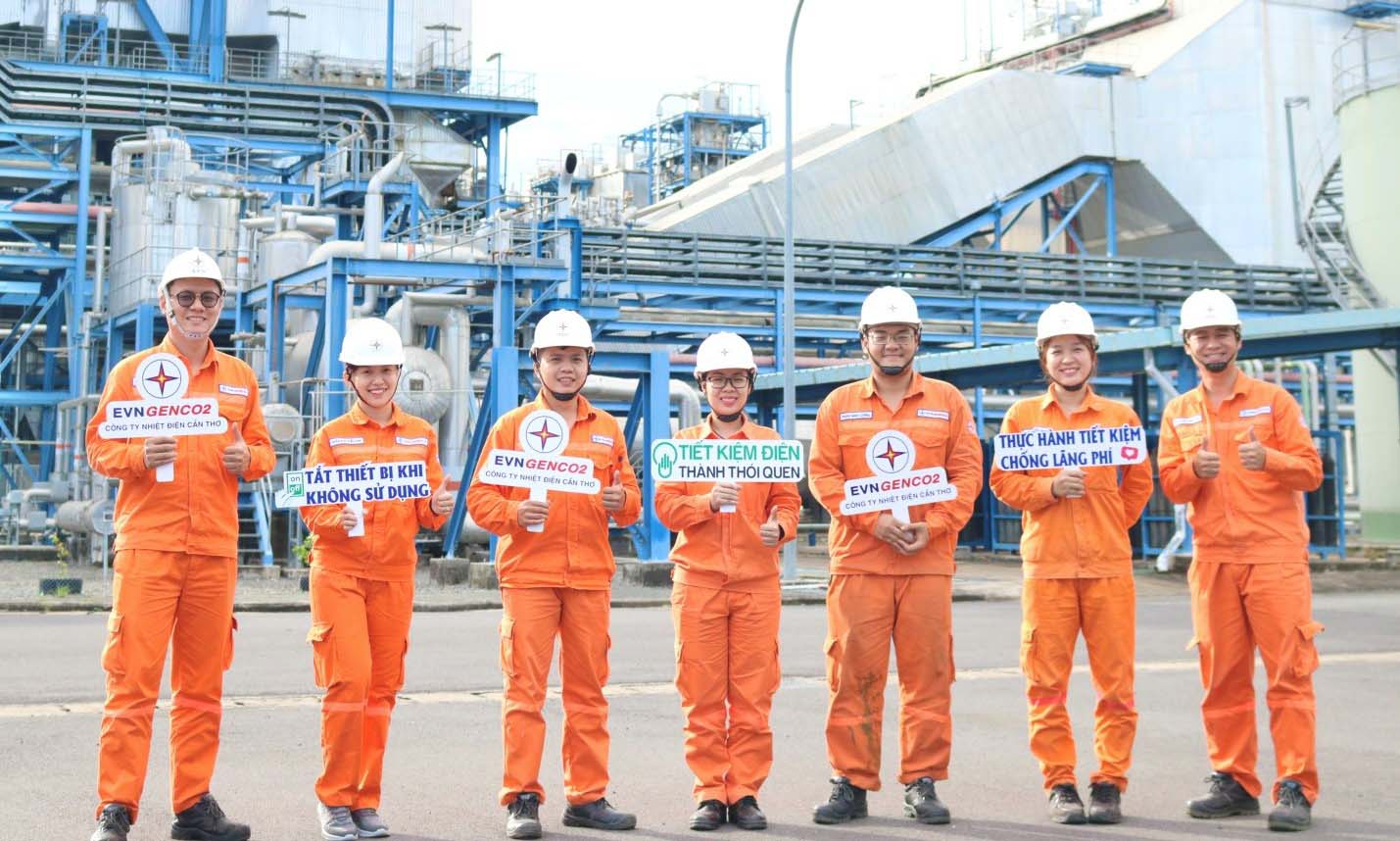 Nhiệt điện Cần Thơ tiết kiệm điện tại nơi làm việc - Ảnh 1.
