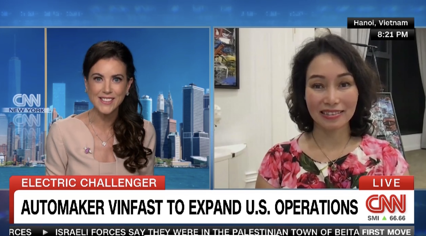 CEO VinFast l&ecirc;n s&oacute;ng CNN n&oacute;i về kế hoạch hậu ni&ecirc;m yết