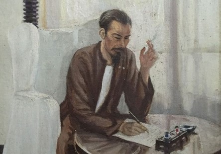 Tặng bức tranh