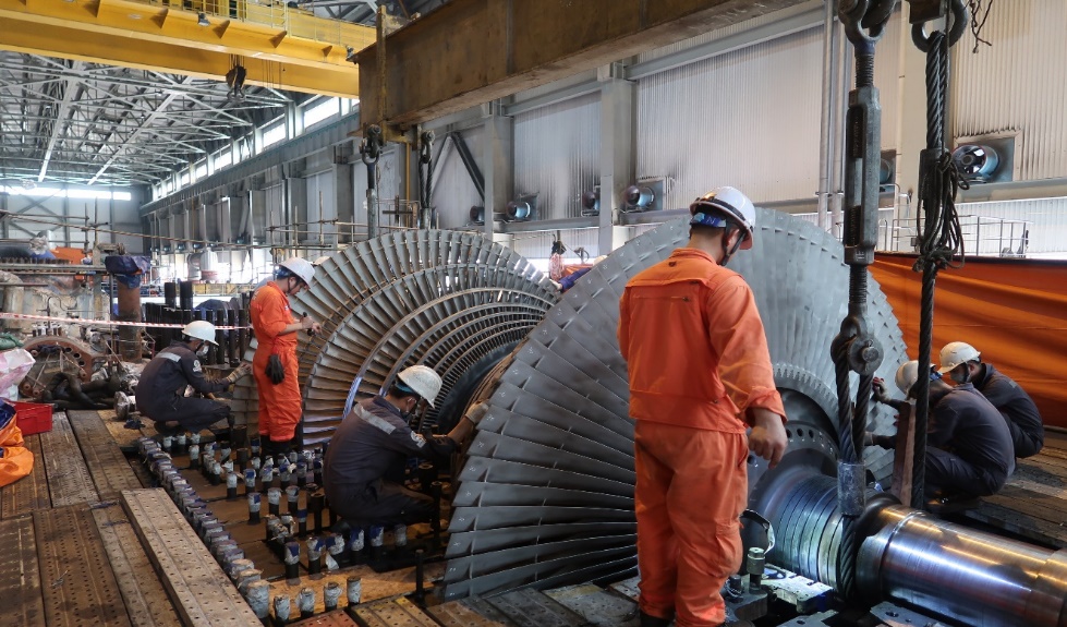 EPS tham gia đại tu tổ máy S2 nhà máy Nhiệt điện Quảng Ninh - Ảnh 1.