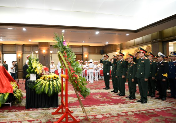 L&atilde;nh đạo Đảng, Nh&agrave; nước viếng Ph&oacute; Thủ tướng L&ecirc; Văn Th&agrave;nh - Ảnh 7.