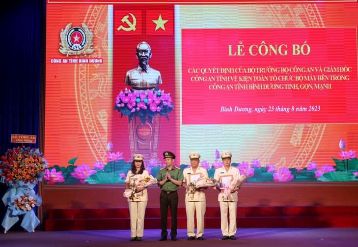 Sau sáp nhập, Công an tỉnh Bình Dương giảm 3 đơn vị cấp phòng - Ảnh 1.