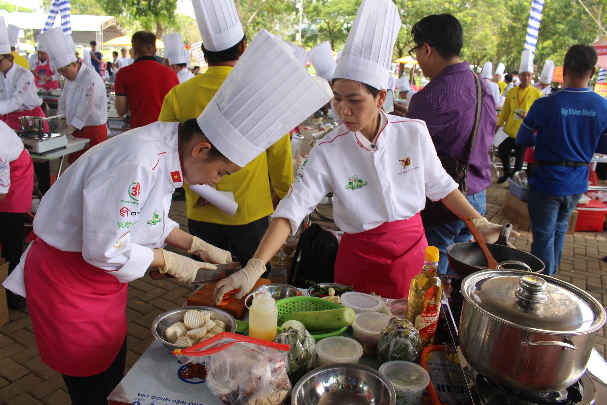 Tưng bừng khai trương Lễ hội Ẩm thực chay