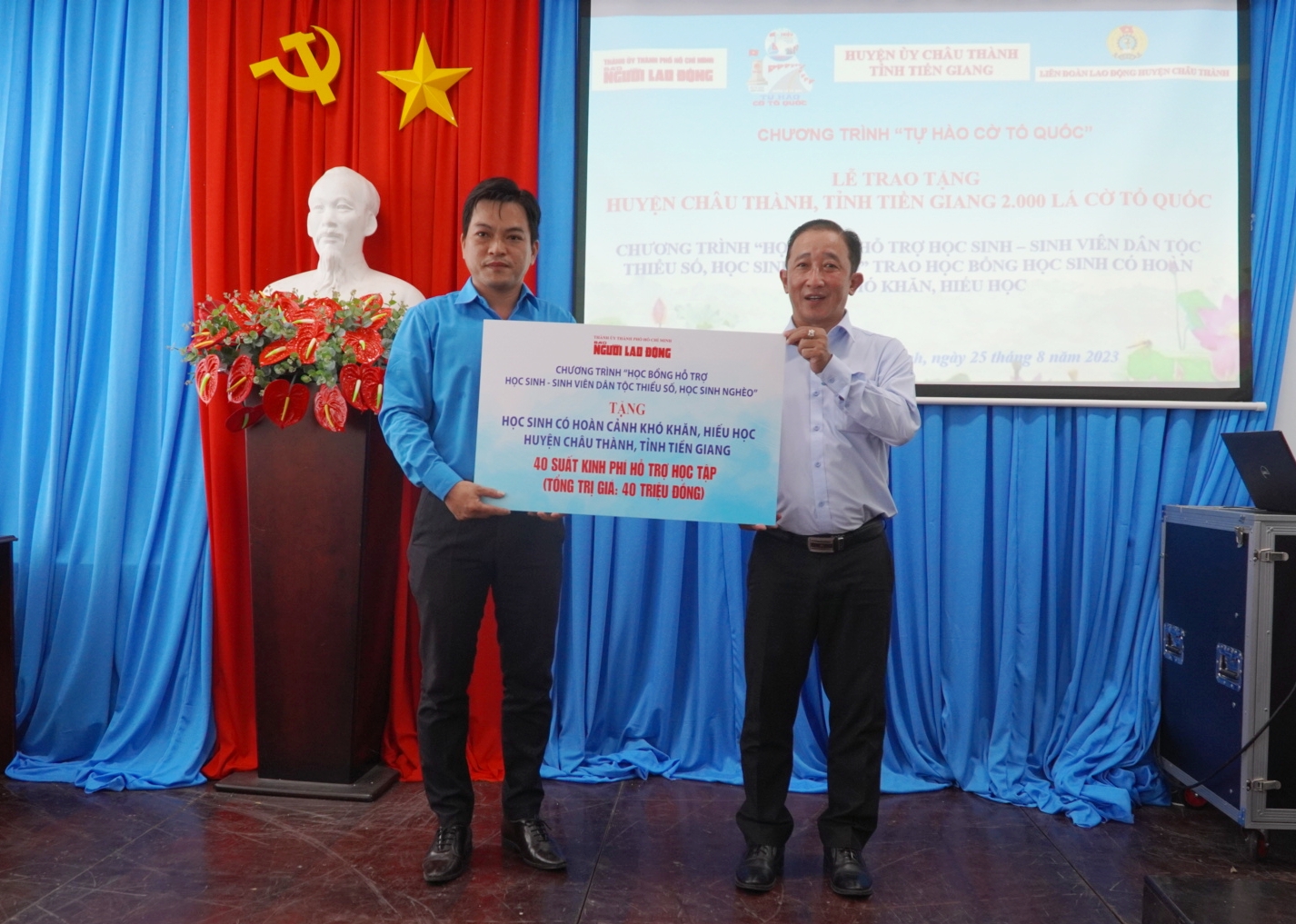 Sắp có thêm 2 tuyến Đường cờ Tổ quốc tại huyện Châu Thành, tỉnh Tiền Giang - Ảnh 2.