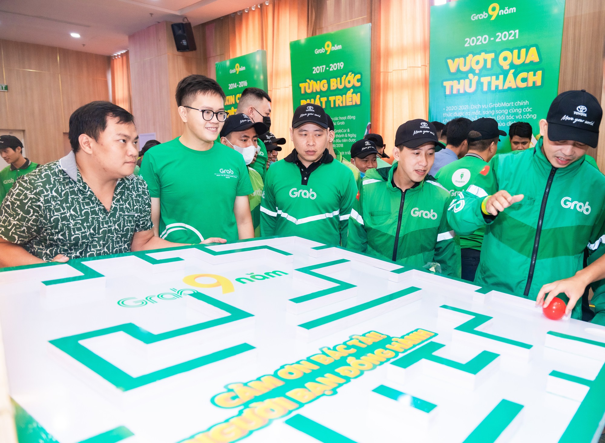 Grab tri ân tài xế nhân Tháng tài xế công nghệ - Ảnh 1.