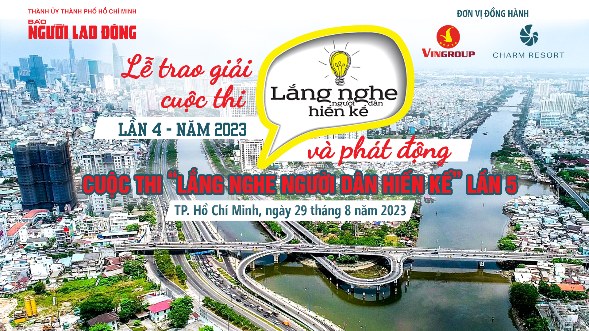 Trao giải cuộc thi "Lắng nghe người dân hiến kế" lần 4 - 2023