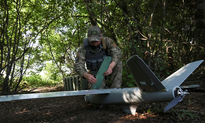 Nga xuất kích máy bay chiến đấu chặn UAV Mỹ gần Crimea - Ảnh 2.